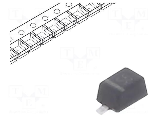 Diode: switching; SMD; 200V; 0.2A; 50ns; SOD323F; Ufmax: 1.25V; 200mW TAIWAN SEMICONDUCTOR BAV20WS-RRG