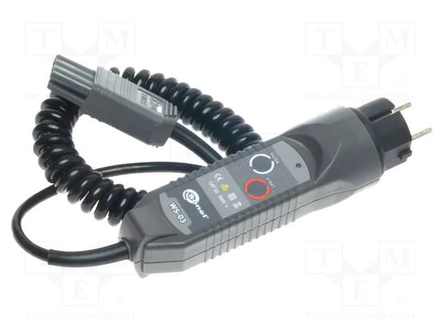 Test acces: adapter; plug Uni-Schuko SONEL WAADAWS03