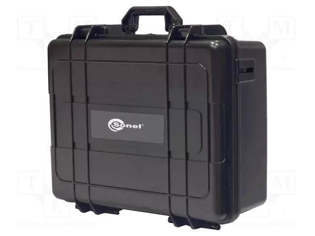 Hard carrying case; black; plastic SONEL WAWALXL1