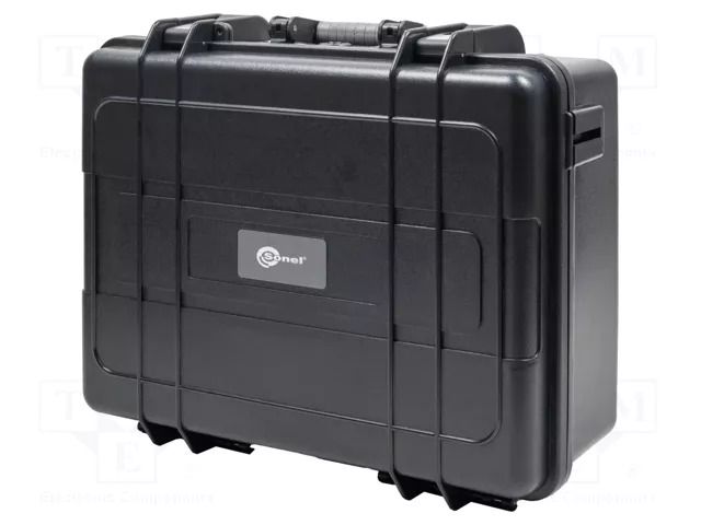 Hard carrying case; black; plastic SONEL WAWALXL12