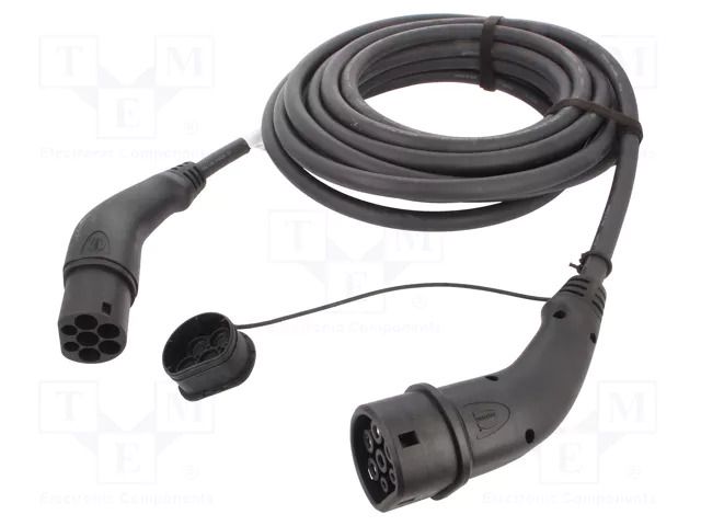 Cable: eMobility; 1x0.5mm2,5x6mm2; 480V; 22kW; IP44; three-phase HARTING 08914090112A0