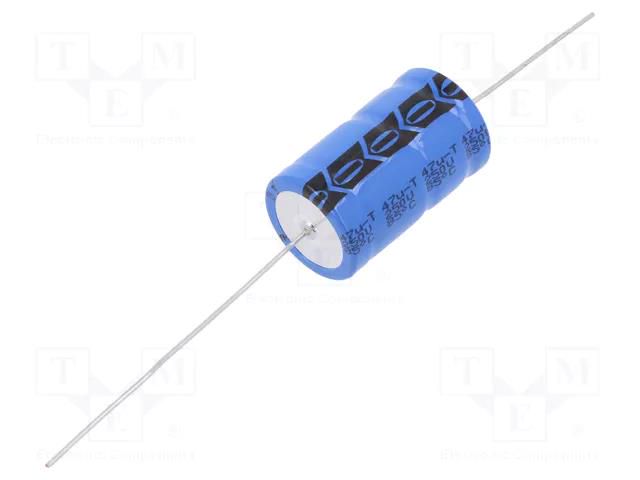 Capacitor: electrolytic; THT; 47uF; 250VDC; Ø18x30mm; ±20%; 15000h VISHAY MAL204213479E3