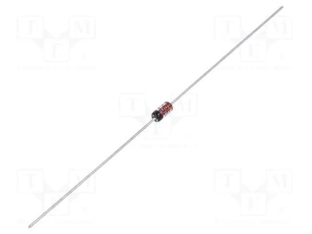 Diode: Zener; 0.5W; 24V; 5mA; DO35; single diode; Ir: 100nA TAIWAN SEMICONDUCTOR BZX55B24-A0G