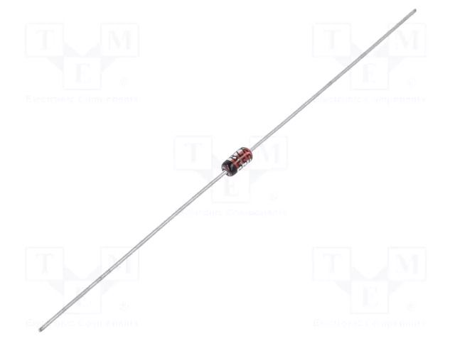 Diode: Zener; 0.5W; 3.6V; 5mA; DO35; single diode; Ir: 2uA TAIWAN SEMICONDUCTOR BZX55B3V6-A0G