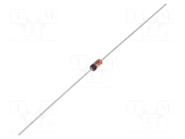 Diode: Zener; 0.5W; 13V; 5mA; reel,tape; DO35; single diode TAIWAN SEMICONDUCTOR BZX55C13-R0G