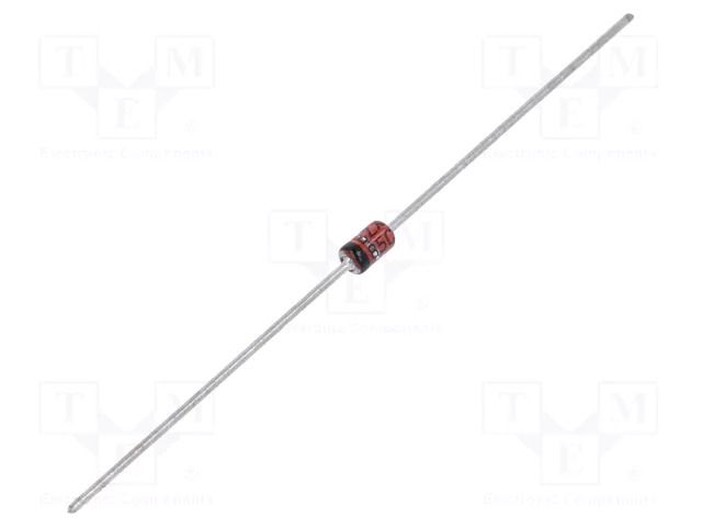 Diode: Zener; 1.3W; 6.8V; 35mA; tape; DO41; single diode; Ir: 1uA TAIWAN SEMICONDUCTOR BZX85C6V8-R0G