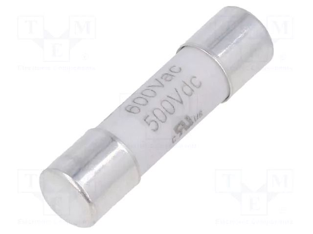 Fuse: fuse; 500mA; 500VAC; time-lag; ceramic,cylindrical; 5x20mm BEL FUSE 0ADKC0500-BE