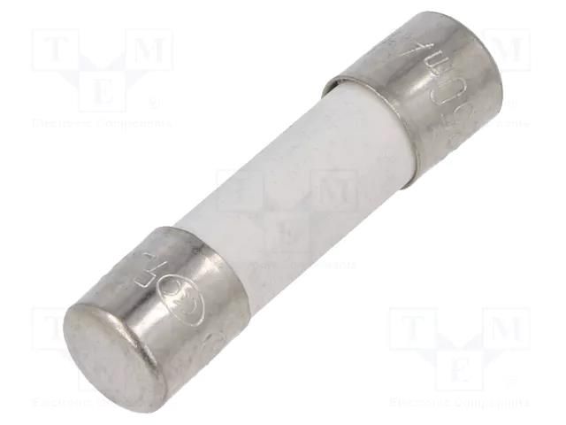 Fuse: fuse; 250mA; 250VAC; quick blow; ceramic; 5x20mm; FCD; brass OPTIFUSE FCD-250MA