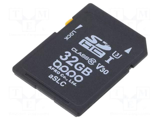 Memory card; industrial; 3D aSLC,SDHC; 32GB; -25÷85°C; PHANES-T APRO SPSDH032G-PTCT5AS