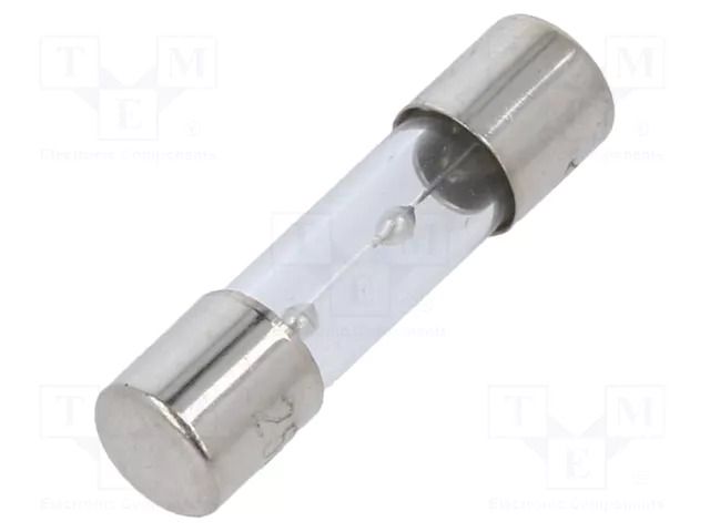 Fuse: fuse; 10A; 250VAC; time-lag; glass; 5x20mm; TSC; brass; bulk OPTIFUSE TSC-10A