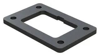 GASKET, BLACK, 12POS, RECEPTACLE AT12-L012-GKT