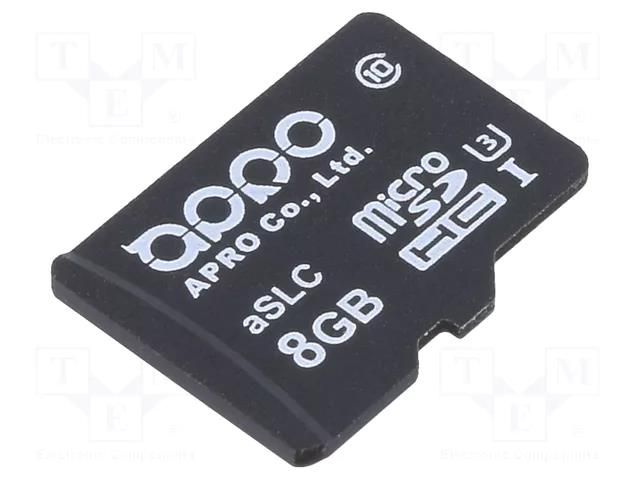 Memory card; industrial; aSLC,microSDHC; 8GB; -25÷85°C; PHANES-F APRO WPMSD008G-PFISMAS