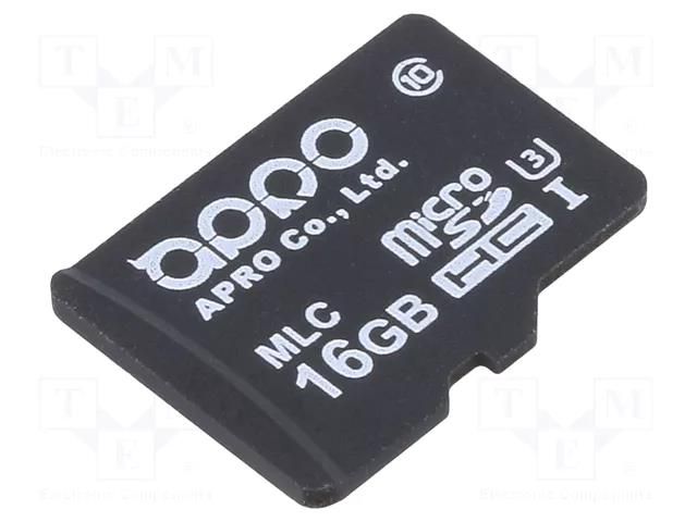 Memory card; industrial; microSDHC,MLC; 16GB; -40÷85°C; PHANES-F APRO WPMSD016G-PFISM