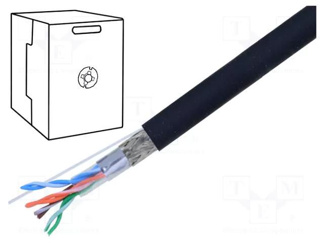 Wire; SF/UTP; 4x2x24AWG; industrial Ethernet; 5e; wire; Cu; LSZH BELDEN 74001NH.01305