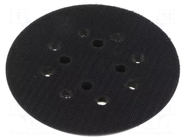 Bracking pad; 122mm; FSX 200 Intec; Mounting: bur METABO MTB.625658000