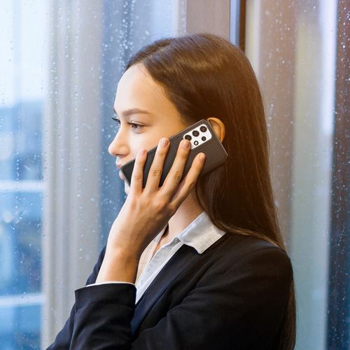 Dux Ducis Fino case cover, nylon material Samsung Galaxy A73 black, Dux Ducis 6934913042908 6934913042908