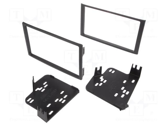 Radio frame; Honda; 2 DIN; black METRA RAM-40.742