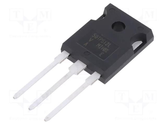Thyristor; 1.2kV; Ifmax: 79A; 50A; Igt: 45/100mA; TO247AD-3; THT VISHAY VS-50TPS12L-M3
