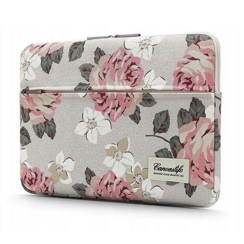 Canvaslife Sleeve for 13-14&#39;&#39; Laptop - White and Pink, Canvaslife 0795787711194 0795787711194