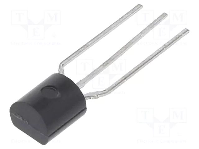 Thyristor; 400V; Ifmax: 0.8A; 0.5A; Igt: 200uA; TO92; THT; Ammo Pack WeEn Semiconductors BT149D.126