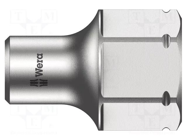 Socket; 6-angles,socket spanner; HEX 4.5mm; 1/4" WERA WERA.05003666001
