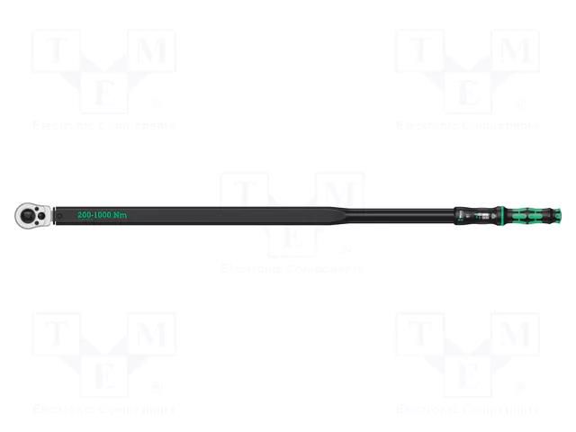 Wrench; torque,adjustable; 1250mm; 200÷1000Nm; Mounting: 3/4" WERA WERA.05075631001