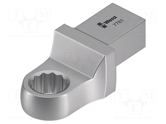 Wrench tip; torque,box; 21mm; Mounting: 14x18; 7781 WERA WERA.05078697001