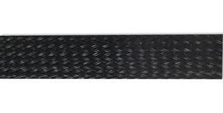 SLEEVING, BRAID, BLACK, 100M PP-10-0