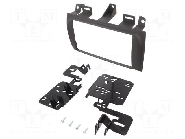 Radio frame; Cadillac; 2 DIN; black METRA RAM-40.763