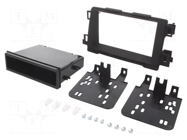 Radio frame; Mazda; 2 DIN; matt black METRA RAM-40.776.1
