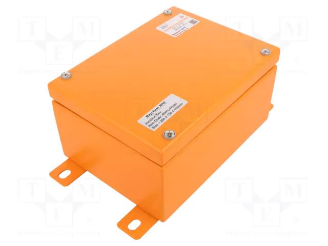 Enclosure: emergency; X: 150mm; Y: 200mm; Z: 100mm; steel; IP65 RAYCHEM RPG FRJ-03
