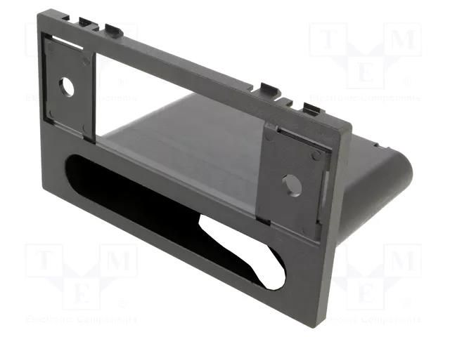Radio frame; Honda; 1 DIN; black METRA RAM-40.780