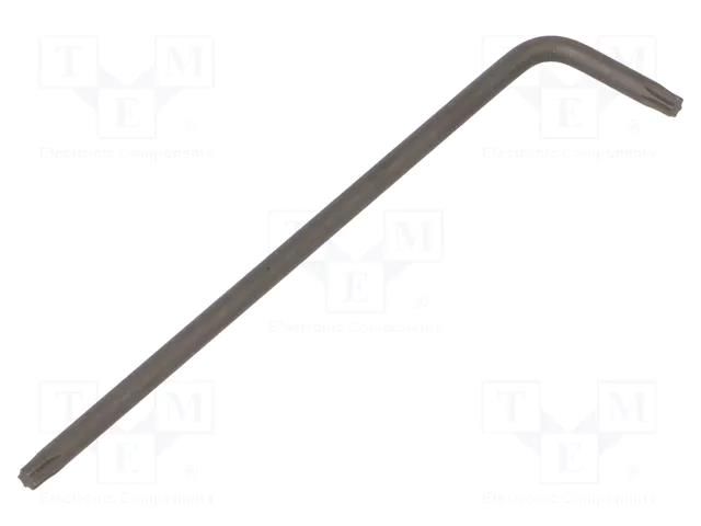 Wrench; spherical,Torx®; TX10; Overall len: 85mm; steel WERA WERA.05024105001