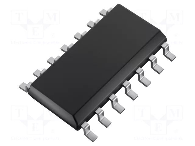 IC: operational amplifier; 2.2MHz; Ch: 4; SO14; reel,tape ONSEMI MC33204DR2G