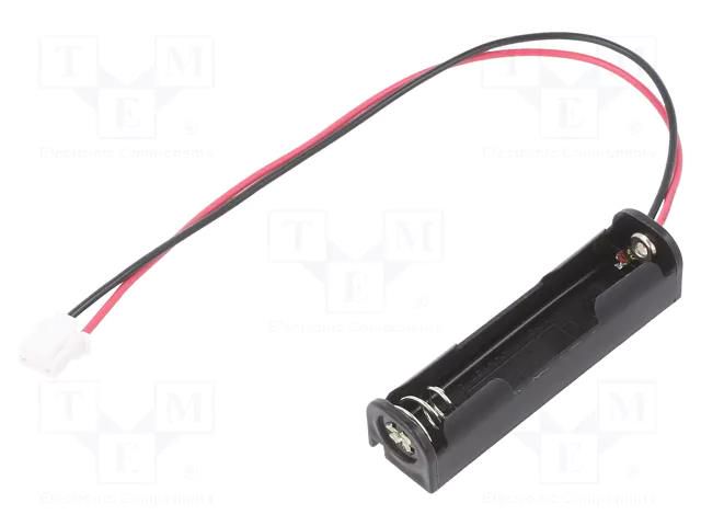Holder; AAA,R03; Batt.no: 1; 3pin,cables,terminal; 150mm KEYSTONE KEYS2467CN