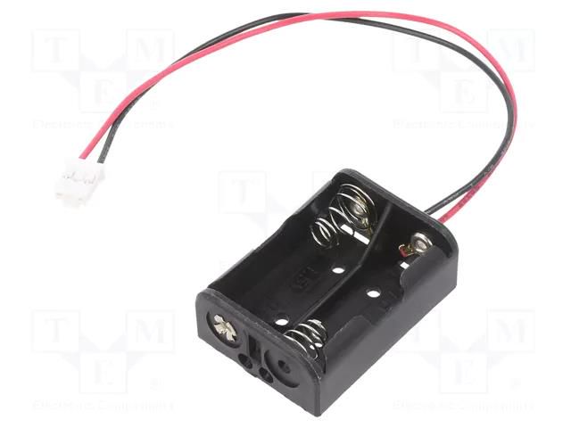 Holder; N; Batt.no: 2; 3pin,cables,terminal; 150mm KEYSTONE KEYS2473CN