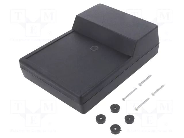 Enclosure: desktop; X: 138mm; Y: 189mm; Z: 59mm; ABS; black KRADEX Z20A-ABS