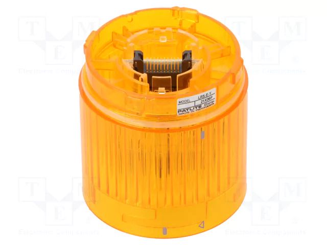 Module: light signaller; amber; LED; 24VDC; IP65; Ø50x50mm; LR5 PATLITE LR5-E-Y