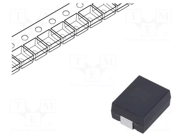 Varistor: metal-oxide; SMD; 250VAC; 320VDC; 1.2kA; 390V; ±10% EPCOS / TDK B72660M0251K072