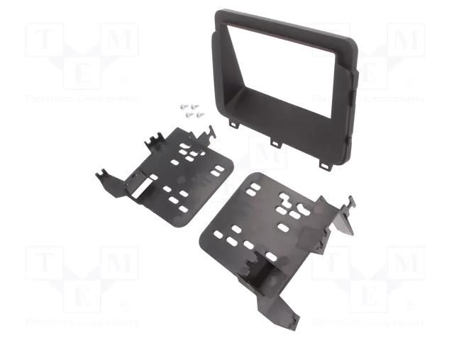 Radio frame; Kia; 2 DIN; matt black METRA RAM-40.803