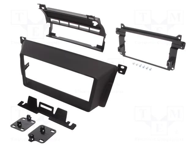 Radio frame; BMW; 2 DIN; matt black METRA RAM-40.813