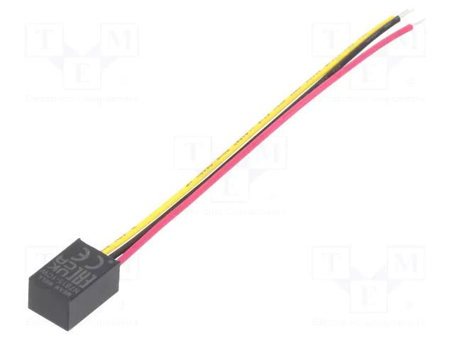 Converter: DC/DC; Uin: 20÷36VDC; Uout: -15VDC,15VDC; Iout: 0÷1000mA MEAN WELL N7815-1CW