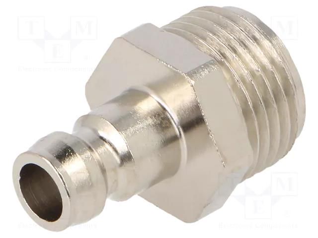 Quick connection coupling; connector pipe; max.15bar; -20÷200°C PNEUMAT ESHM-38-NA