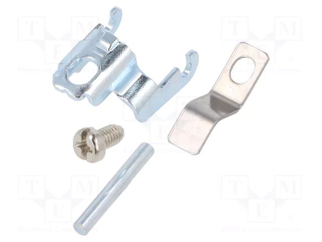 Protective cover hinge; Bearing pedestal with single part HARTING 09300009964