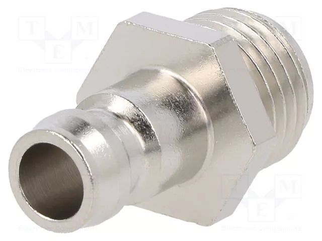 Quick connection coupling; connector pipe; max.15bar; DN6 PNEUMAT ESHM-14-NA