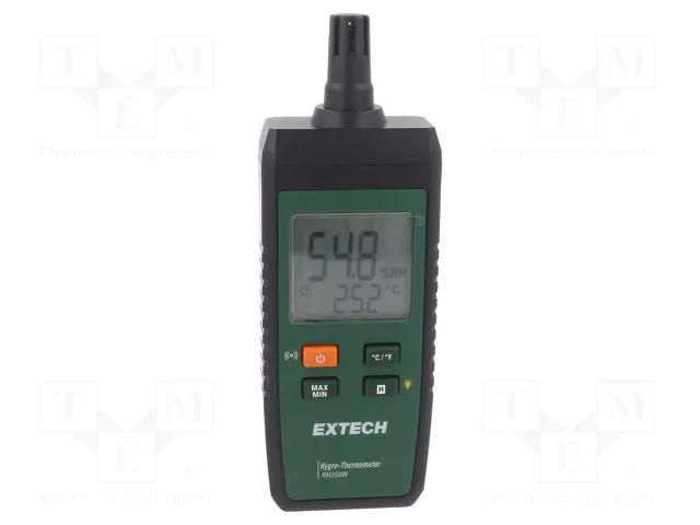 Thermo-hygrometer; -10÷60°C; 0÷100%RH; Accur: ±1°C; Unit: °C,°F EXTECH RH250W