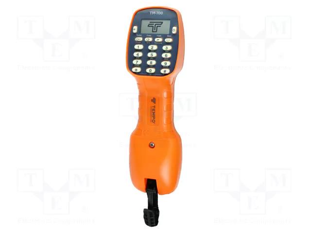 Tester: serviceman telephone; LCD; RJ11; 235x64x83mm; 52061409 TEMPO TM-700