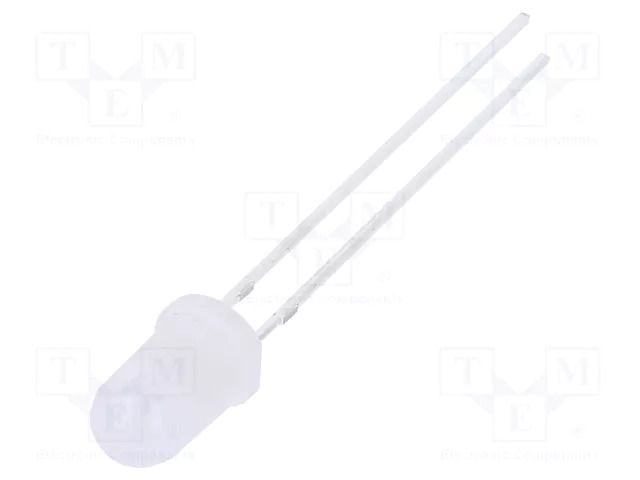 LED; green; 5mm; 5800÷7000mcd; 15°; Front: convex; 2.8÷3.6VDC; 108mW OPTOSUPPLY OSGGD25112A