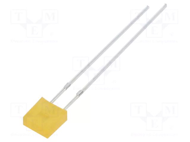 LED; orange; rectangular; 2x5x5mm; 100÷150mcd; 100°; Front: flat OPTOSUPPLY OSO5JA7DA4B