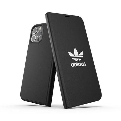 Adidas OR Booklet Case BASIC for iPhone 12 Pro Max - Black and White, Adidas 8718846083577 8718846083577